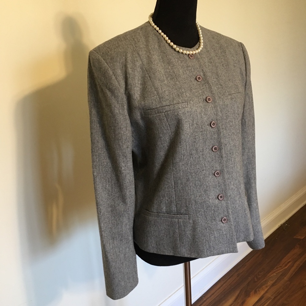 Wool Blazer - image 4